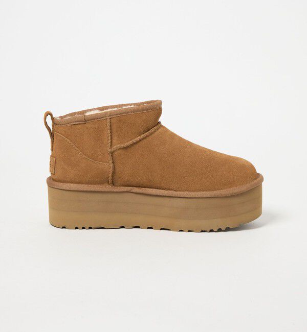 UGG＞クラシック ウルトラミニプラットフォーム ブーツ（BEAUTY&YOUTH