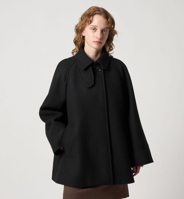 Steven Alan＞ウール カシミヤ テント ショートコート（STEVEN ALAN