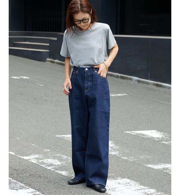 追4 ULTデニムハイライズルーズ5PKT（OUTDOOR PRODUCTS Usual Things