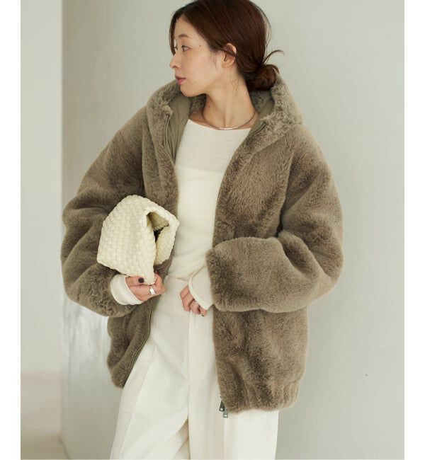 Vegancode / ヴィ―ガンコード FAUX FUR ブルゾン（Plage）｜ルミネの