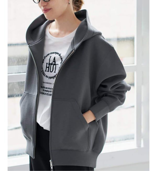 一部店舗・WEB限定カラー有り/追加》ボリュームジップアップフーディー