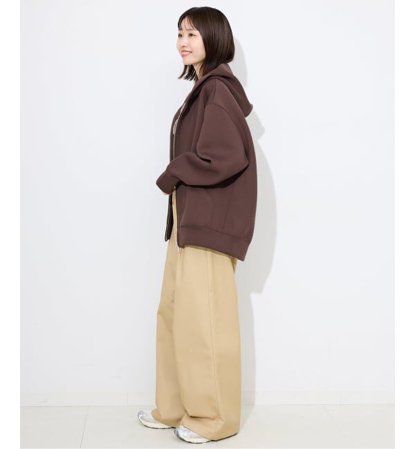 一部店舗・WEB限定カラー有り/追加》ボリュームジップアップフーディー