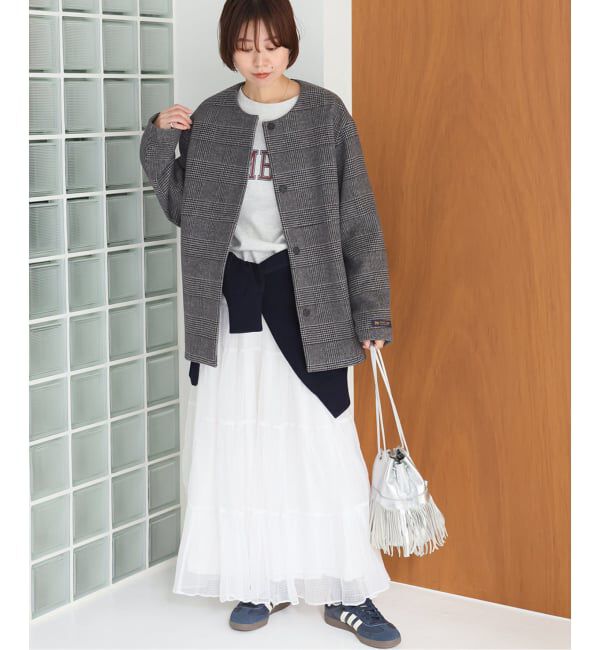 追加》スーパーファインビーバークルーネックコート（JOURNAL STANDARD