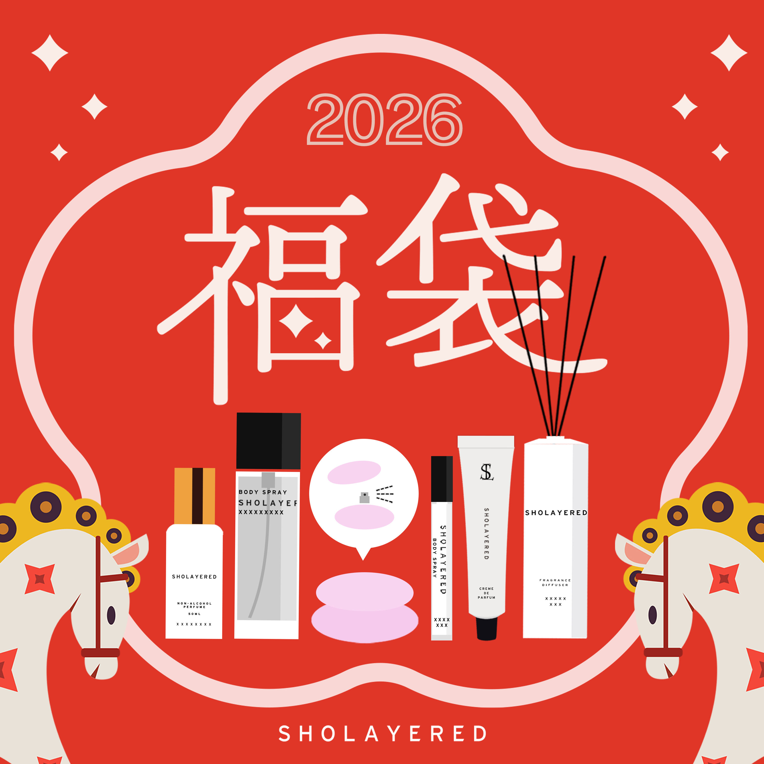 福袋 2026】SHOLAYERED フレグランス5点セット（SHOLAYERED）｜ルミネ