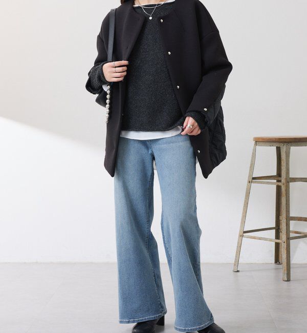 軽くて暖かい】ダンボール×キルティング スムースフィットコート