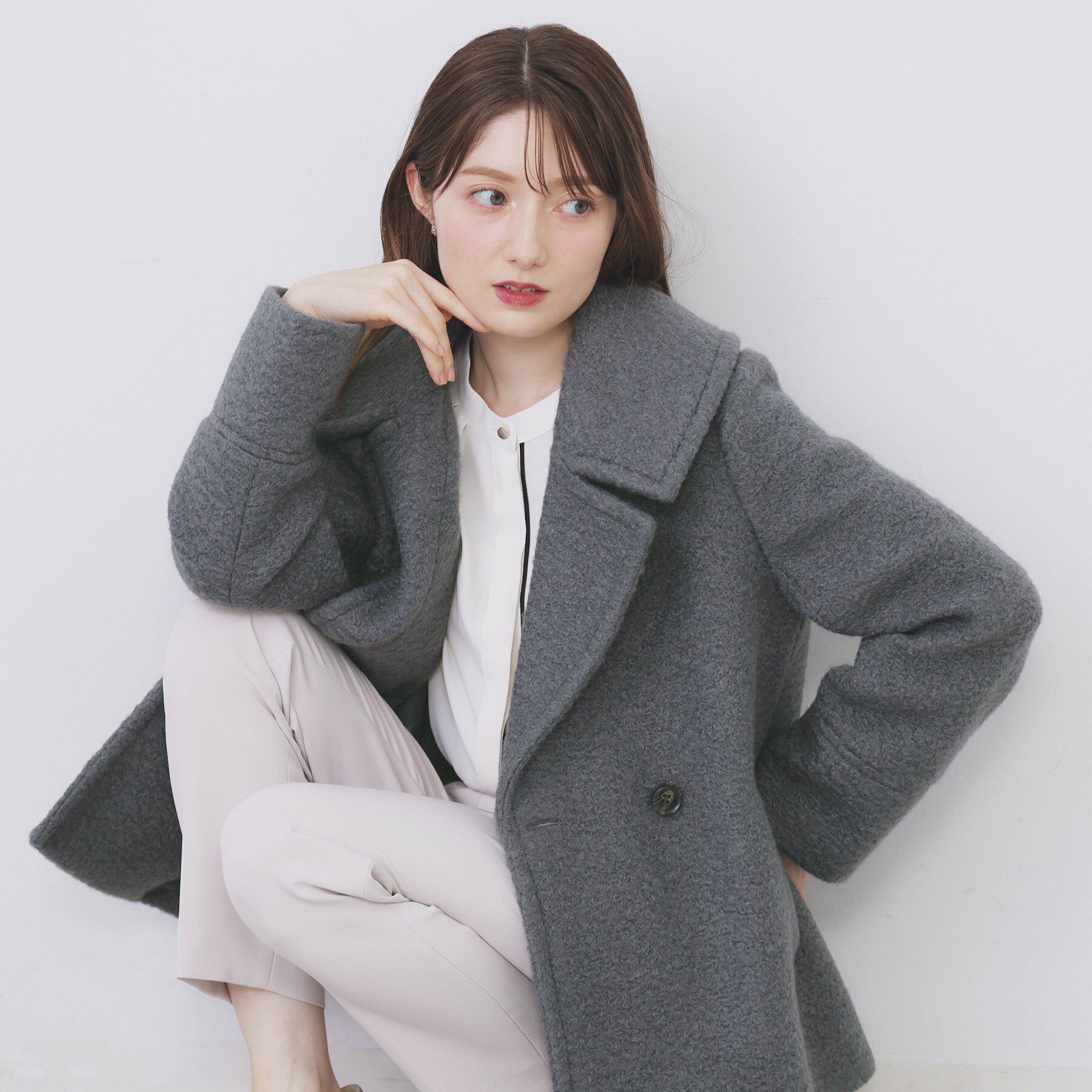 ブークレミドルコート【洗える】（index）｜ルミネのファッション通販