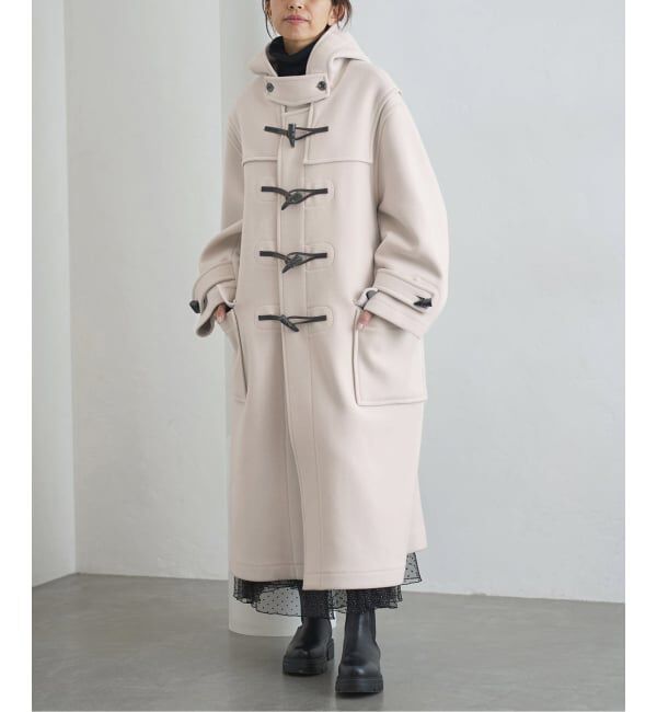 MONTGOMERY/モンゴメリー 別注 140sパイル ロングダッフルコート（IENA