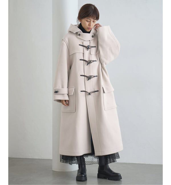 MONTGOMERY/モンゴメリー 別注 140sパイル ロングダッフルコート（IENA