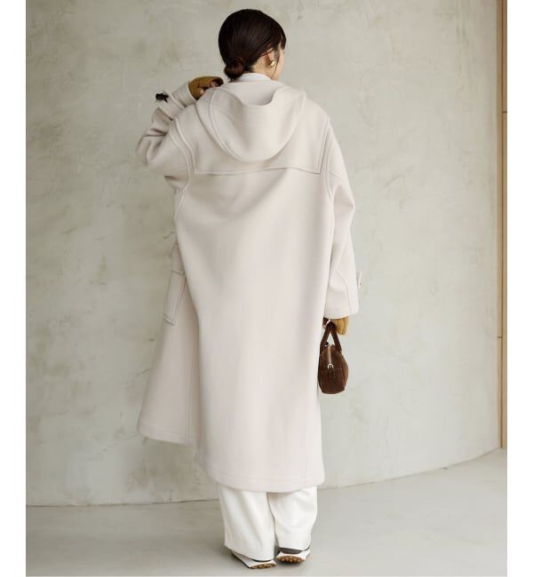 MONTGOMERY/モンゴメリー 別注 140sパイル ロングダッフルコート（IENA