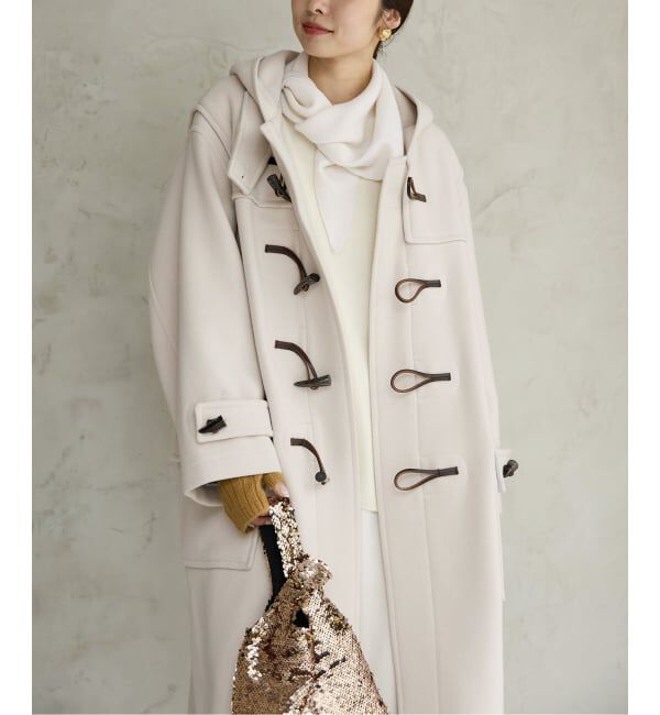 MONTGOMERY/モンゴメリー 別注 140sパイル ロングダッフルコート（IENA