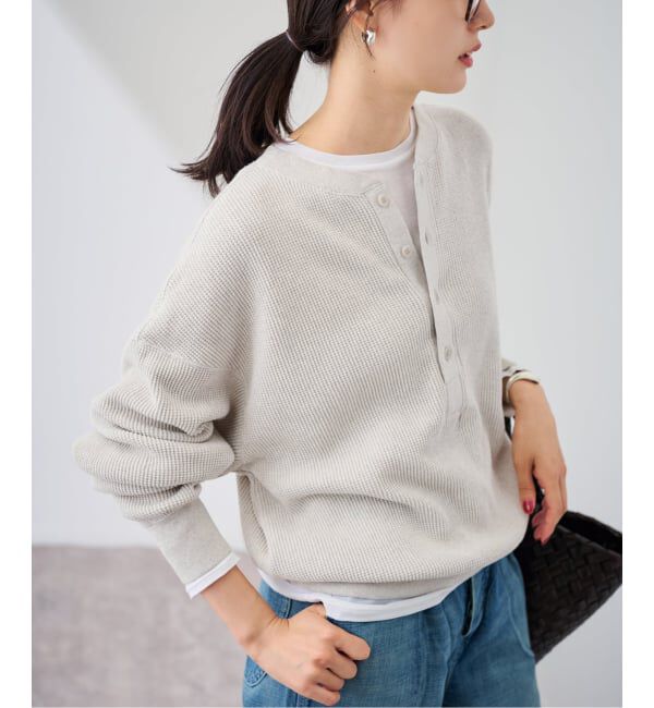 ≪追加≫ワッフルヘンリープルオーバー（FRAMeWORK）｜ルミネの