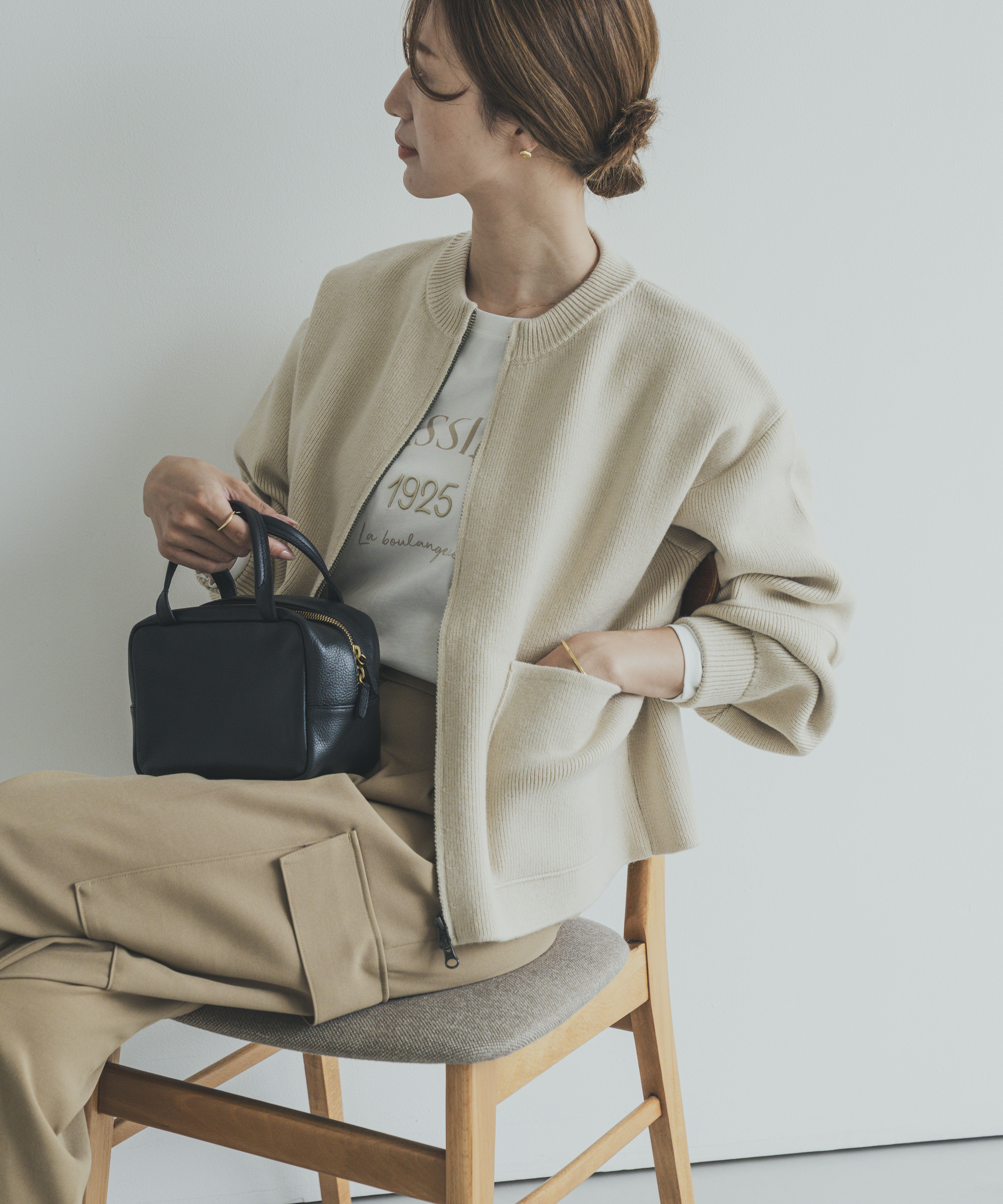 ニットZIPブルゾン（URBAN RESEARCH DOORS）｜ルミネのファッション