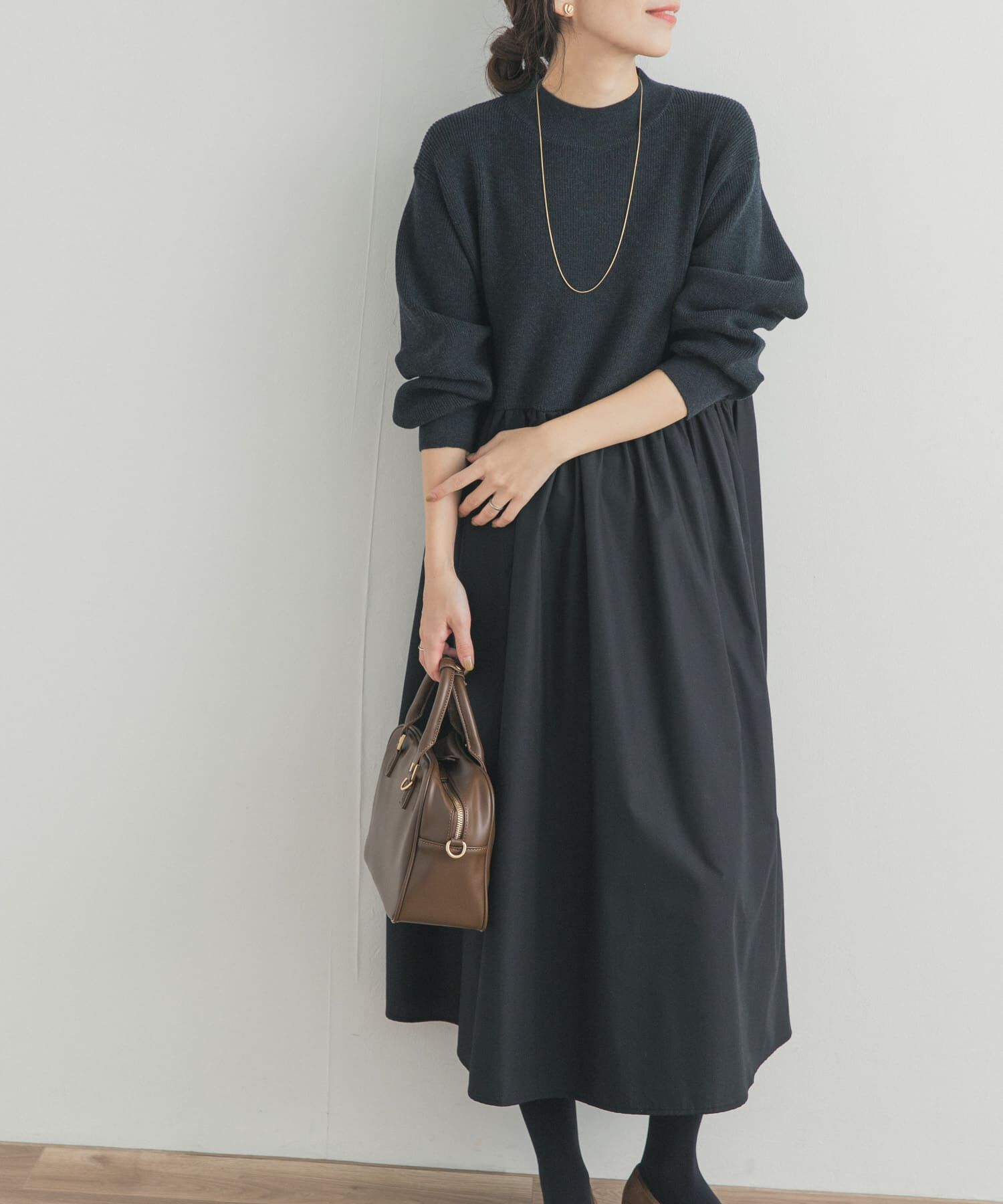 ニットドッキングワンピース（URBAN RESEARCH DOORS）｜ルミネの