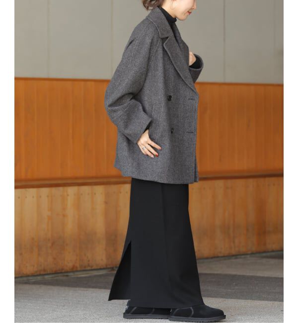 追加》尾州ウールスーパー100モッサPコート（JOURNAL STANDARD relume