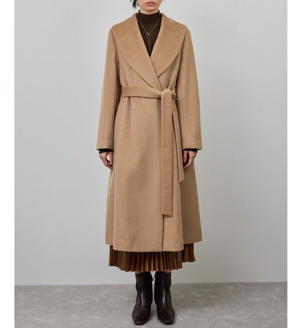 プレミアムカシミヤ ショールカラーコート【25AW】（ROPE）｜ルミネの