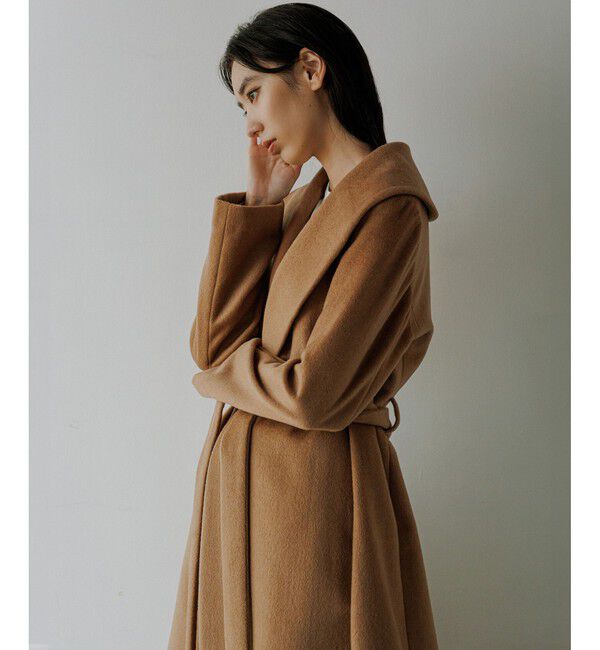 プレミアムカシミヤ ショールカラーコート【25AW】（ROPE）｜ルミネの