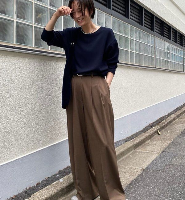 新色登場！】バックスリットブラウスT｜ルミネのファッション通販