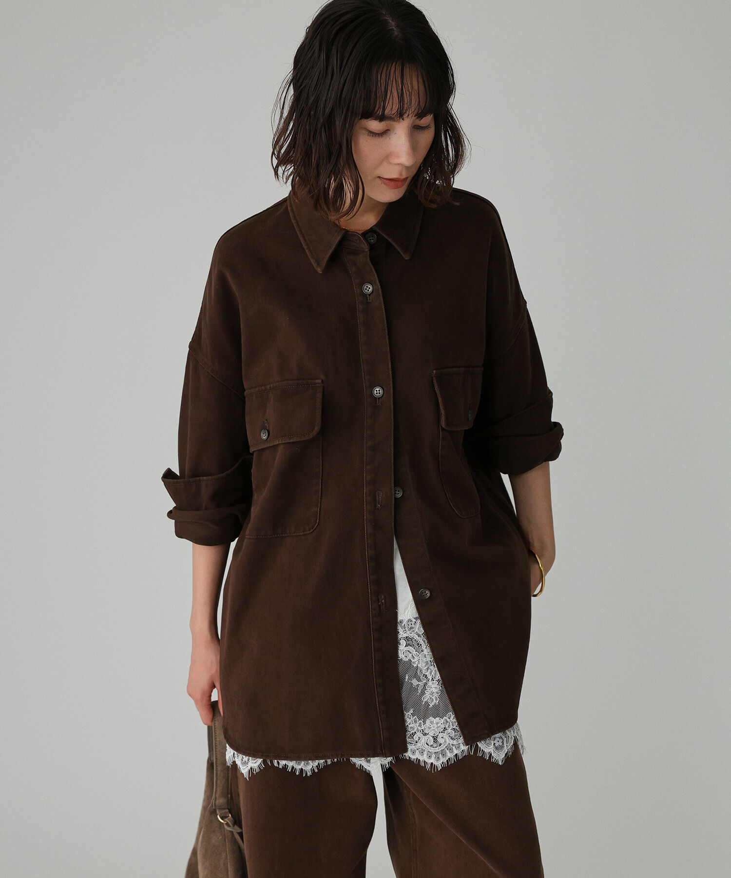 デニムビッグシャツ（BABYLONE）｜ルミネのファッション通販アイルミネ