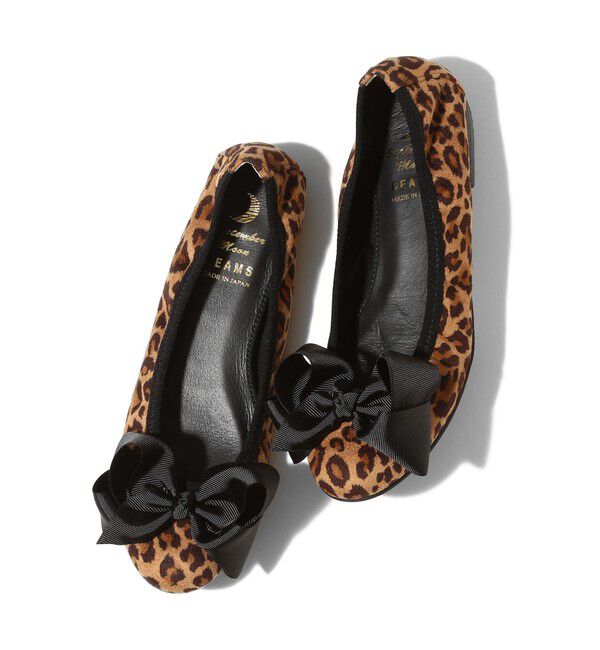 SEPTEMBER MOON / リボン バレエシューズ レオパード（Ray BEAMS