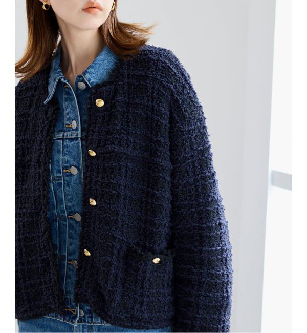 ニットジャケット（SLOBE IENA）｜ルミネのファッション通販アイルミネ