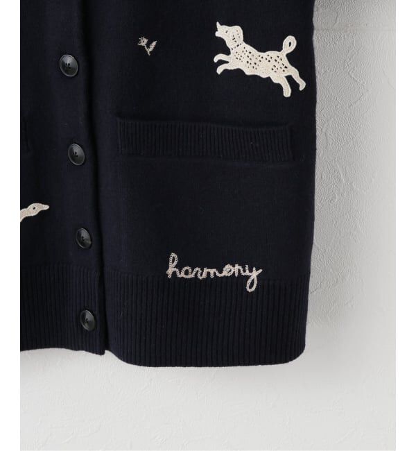 SEA NEW YORK/シー ニューヨーク APPLIQUE カーディガン AW25-102