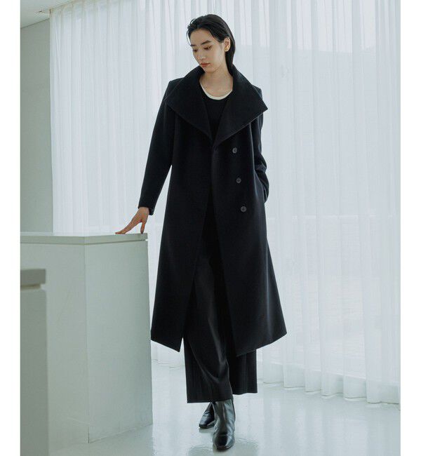 プレミアムカシミヤ ロングコート【逸品・マルチWAY】【25AW】（ROPE