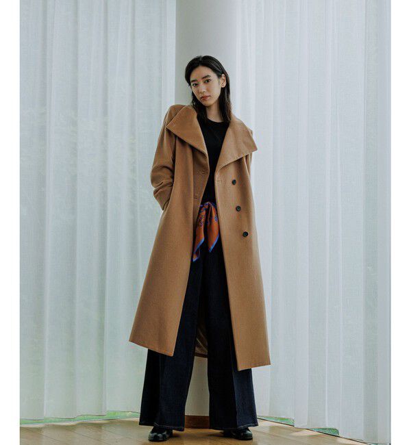 プレミアムカシミヤ ロングコート【逸品・マルチWAY】【25AW】（ROPE