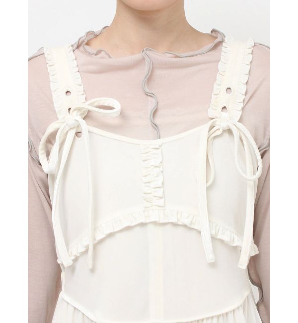 コルセットベロアフレアミニワンピース（merry jenny）｜ルミネの