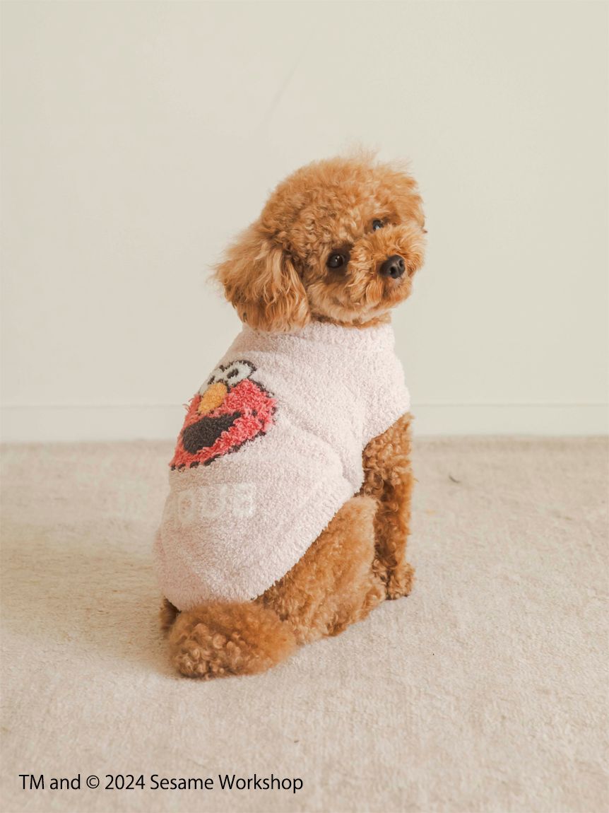 SESAME STREET】【CAT&DOG】エルモ ジャガードプルオーバー（ GELATO
