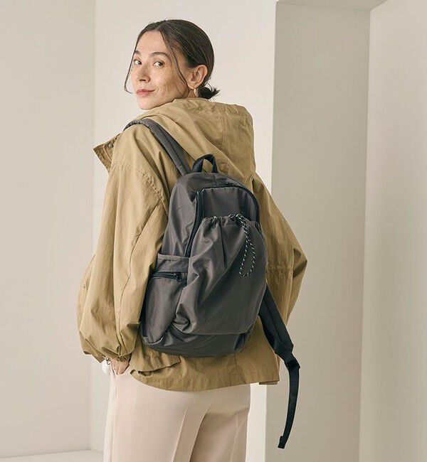 BEAUTY&YOUTH UNITED ARROWS「ドロストポケット リュック」|リュック|DK.GRAY
