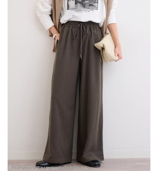 JOURNAL STANDARD relume「《追加》圧縮起毛イージーパンツ」|その他|