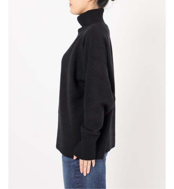 Spick and Span「《WEB限定カラー有り》ウールカシミヤ ラグランタートルニット」|ニット・セーター|