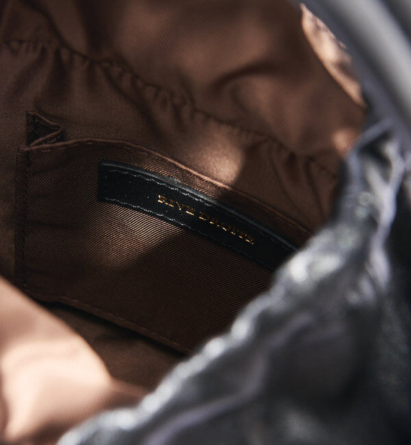  「【ボールチェーンショルダーがアクセント】ワンハンドルバケットバッグ」|トートバッグ|