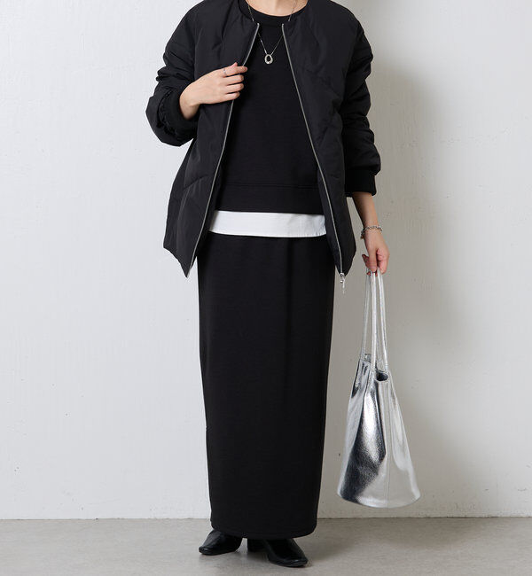  「ノーカラーダウンコート」|その他|