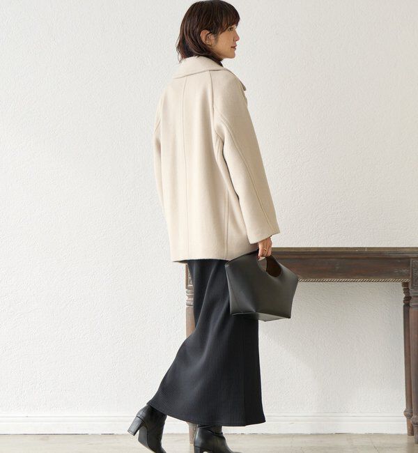  「【リバイバル/新色追加】ラグランPコート」|ピーコート|