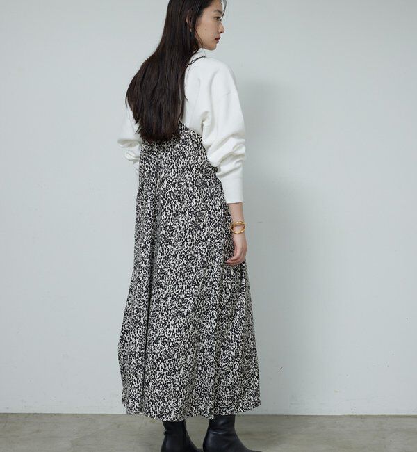  「【スッキリ見え/シーズンレス】ディープVキャミワンピース」|ワンピース|