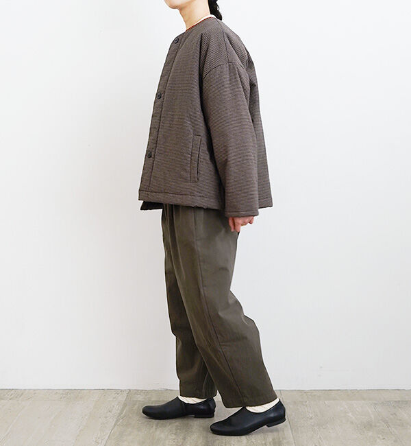 オローネ「フォーカスウォームショートコート」|ダウン|