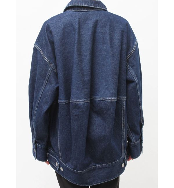 BACK FORM LOOSE DENIM JK（ELENDEEK）｜ルミネのファッション通販