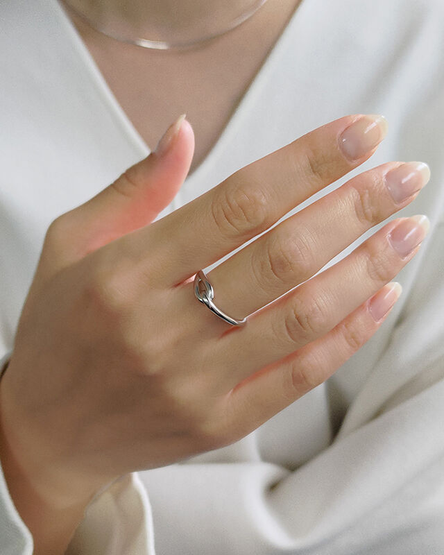  「silver925 ロープスモール リング (ニッケルフリー)」|リング|SIL