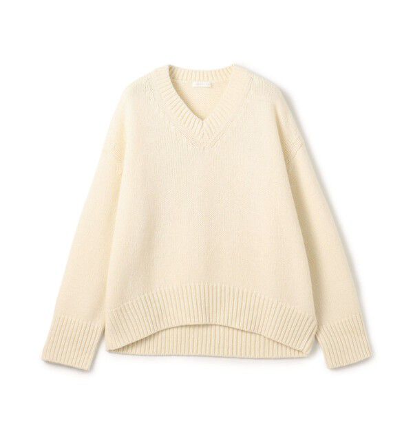 ファインウール Vネックプルオーバー（GALERIE VIE）｜ルミネの