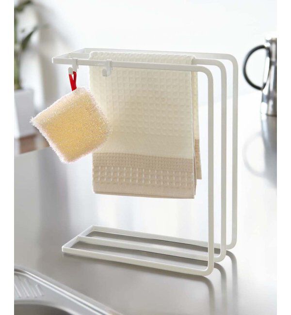 Lbc with Life「フキンハンガー　タワー」|食器・キッチングッズ|ホワイト