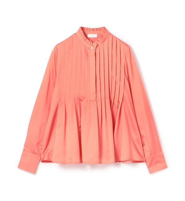 新品⭐︎ トゥモローランド ボールジィ コットンシルクサテン タックフレアブラウス コットンシルクサテン タックフレアブラウス（Ballsey）｜ルミネの