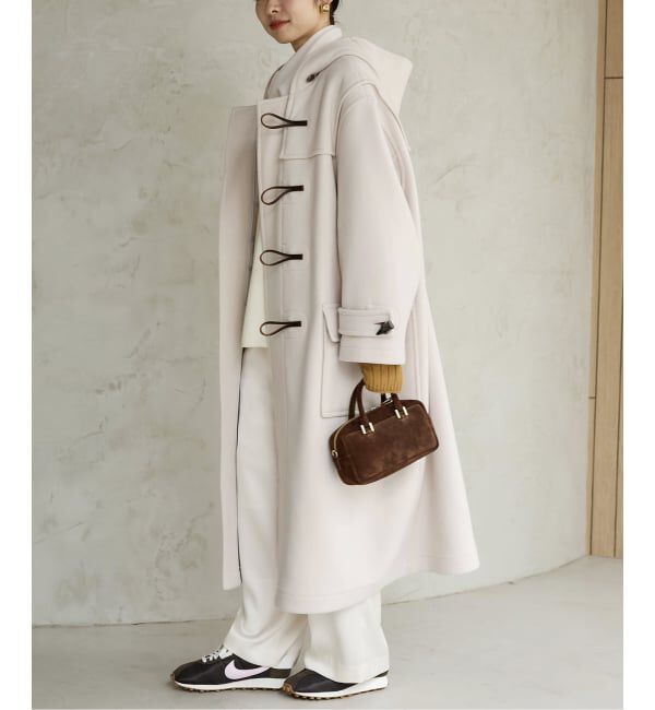 MONTGOMERY/モンゴメリー 別注 140sパイル ロングダッフルコート（IENA