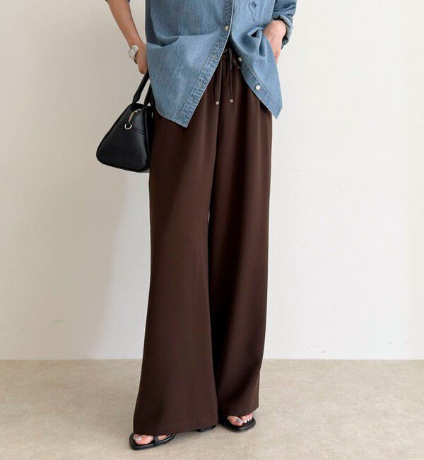 リピーター続出！/高身長サイズあり】とろみWarmストレートイージー