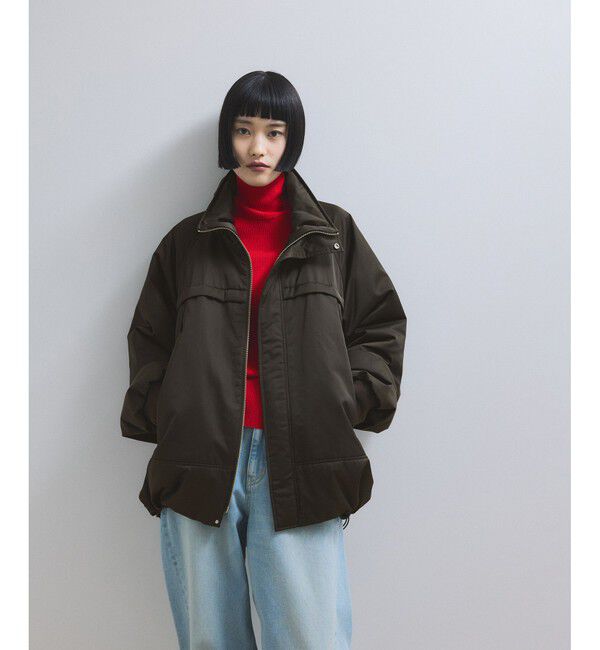 WEB限定】スタンドカラーフライトジャケット（ADAM ET ROPE'）｜ルミネ