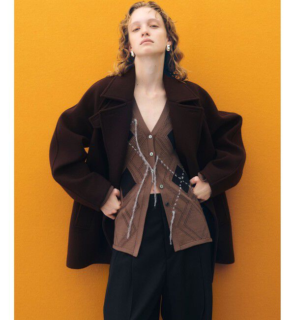 ウールボンディングミドルコート（ADAM ET ROPE'）｜ルミネの