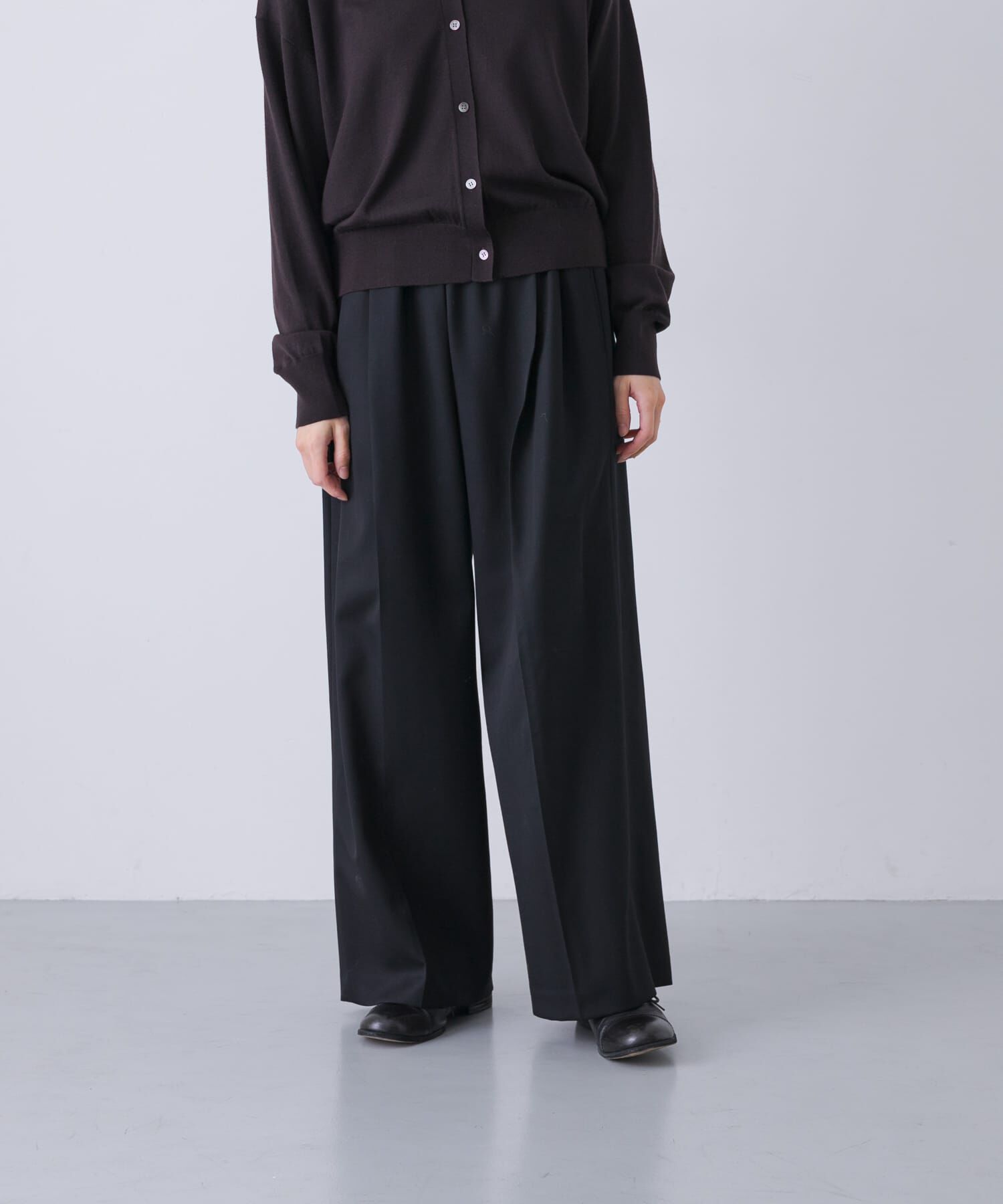 ウォッシャブルウールツイルパンツ（かぐれ）｜ルミネのファッション