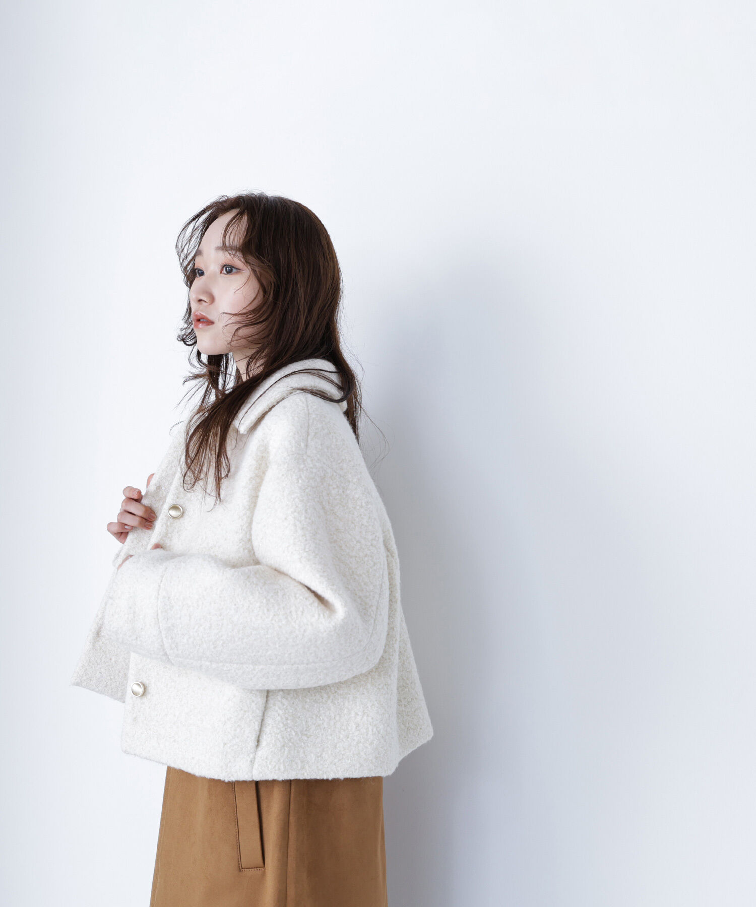 ステンカラーショートブルゾン｜ルミネのファッション通販アイルミネ<i