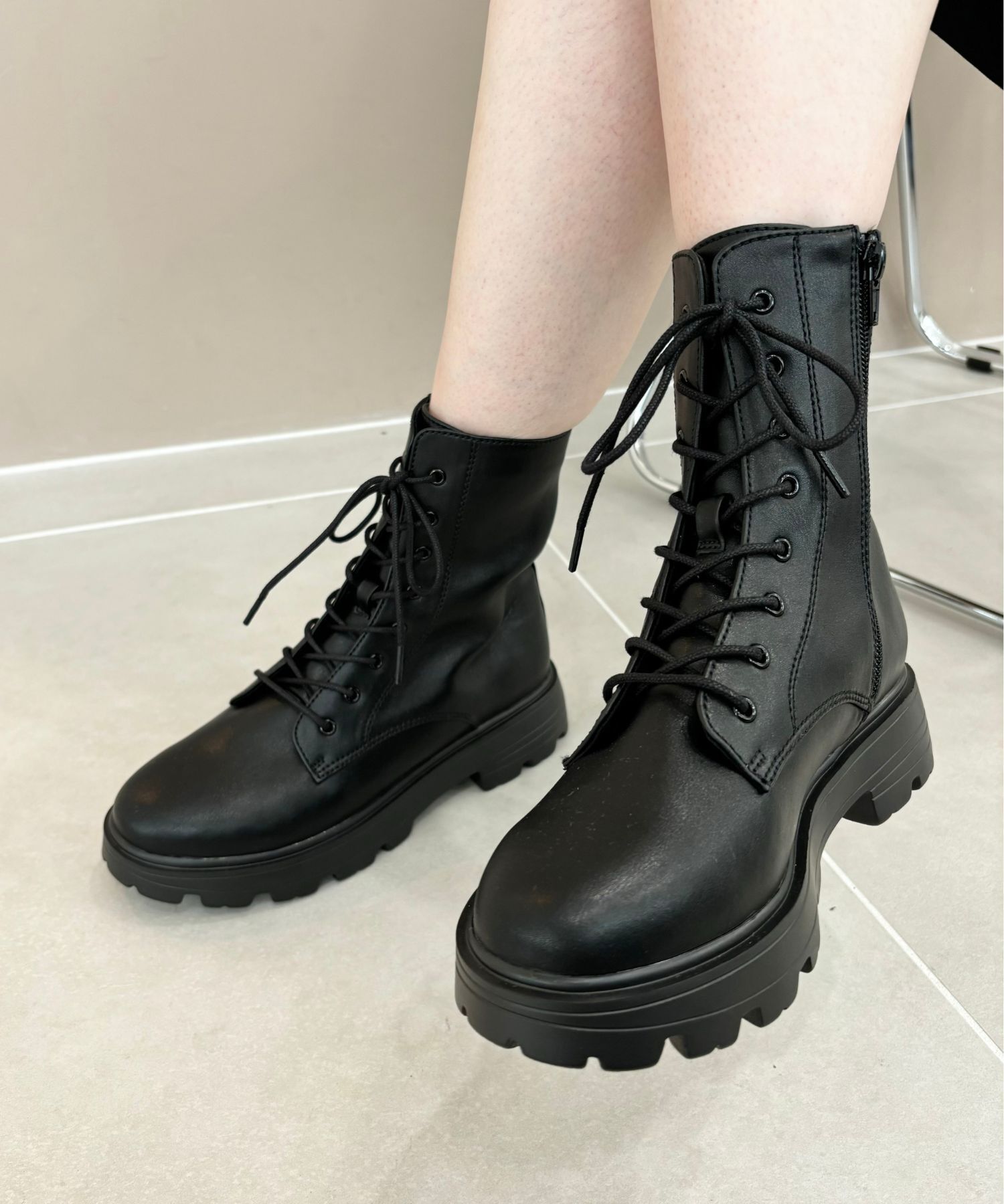 レースアップ 厚底 ブーツ /41401（ORiental TRaffic）｜ルミネの