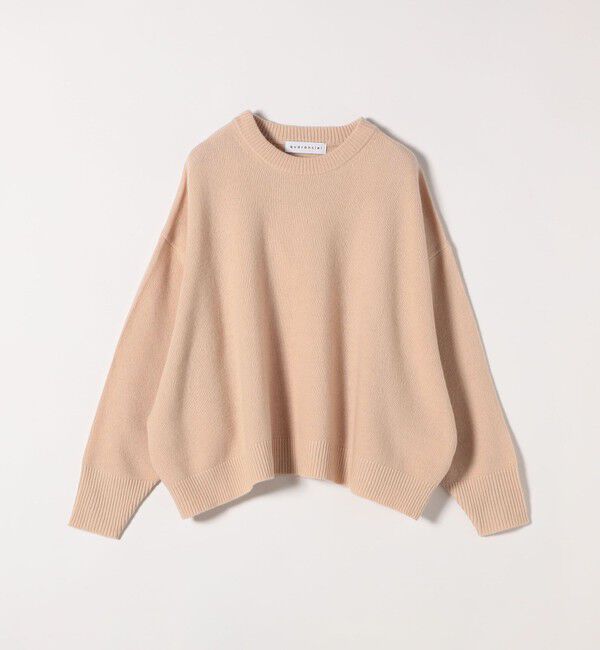 quaranciel「quaranciel:〈手洗い可能〉AQUA カシミヤ ミックス ドルマン ニット 25AW」|ニット・セーター|